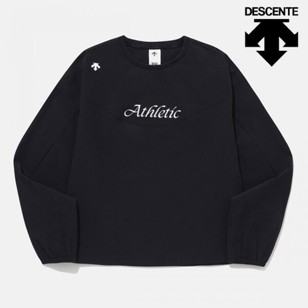 

DeScent Half Club Women S Cooling Woven SweatShirt Sp122uwh31blk0 Long Sleeve Tee 85