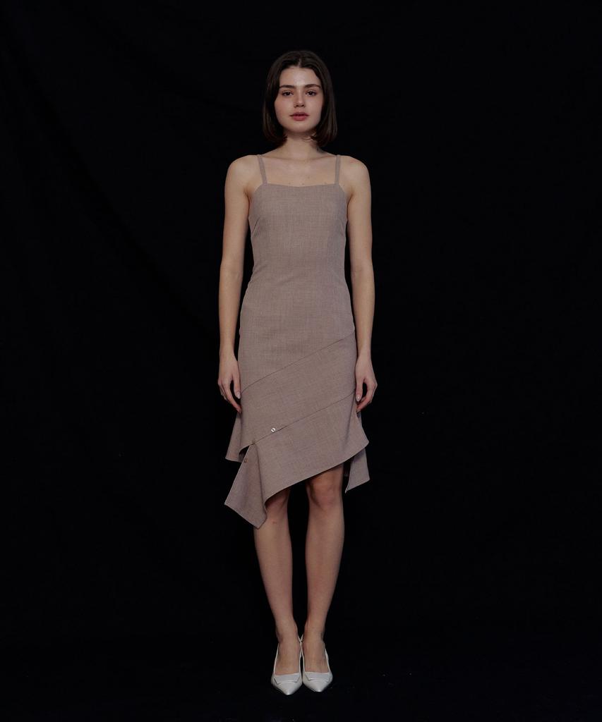 Leobeucham Belle Asymmetrical Dress_2 Colors