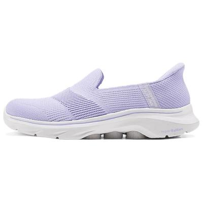 Go Walk 7 Fashion Comfortable Low-Top Casual Shoes Women Sneaker Purple 125258-LAV