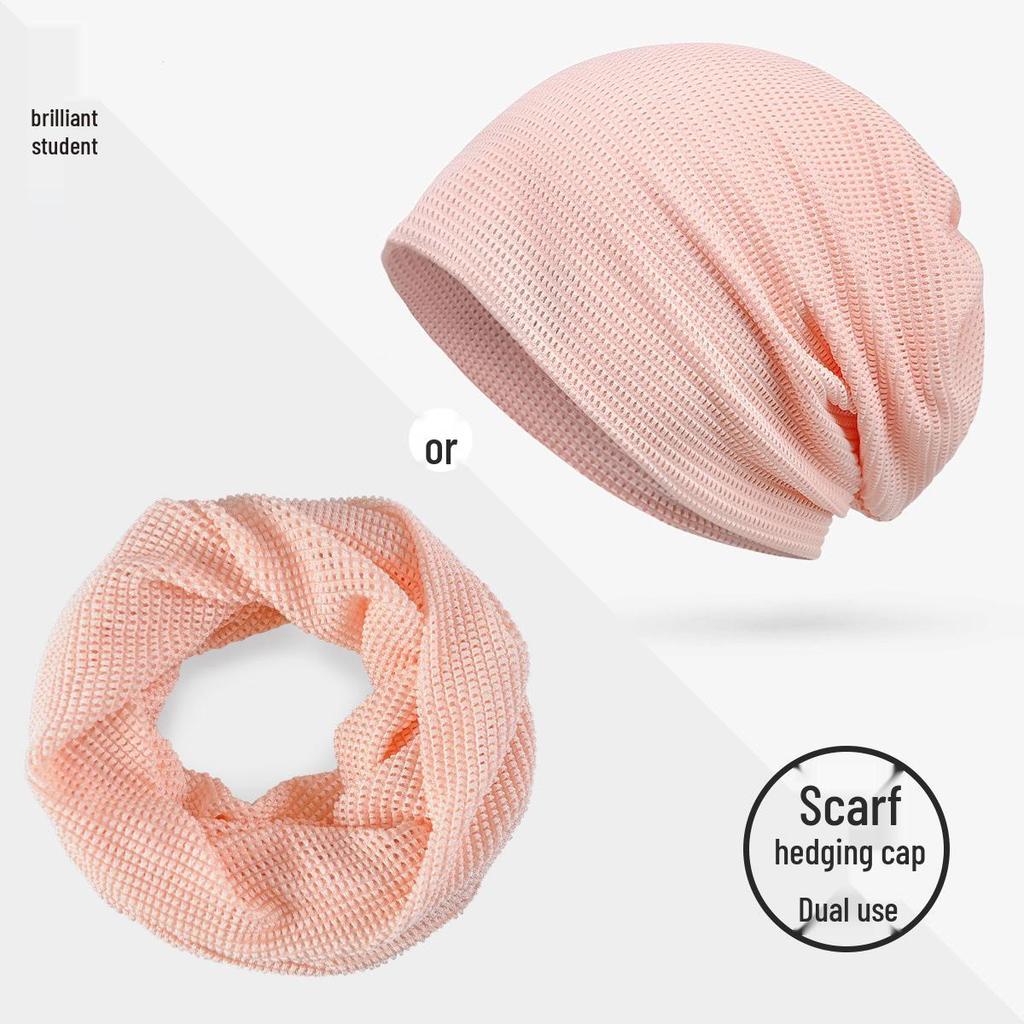 Unisex Brimless Mesh Pullover Hat for Spring/Summer - Cool, Soft & Breathable Japanese/Korean Style