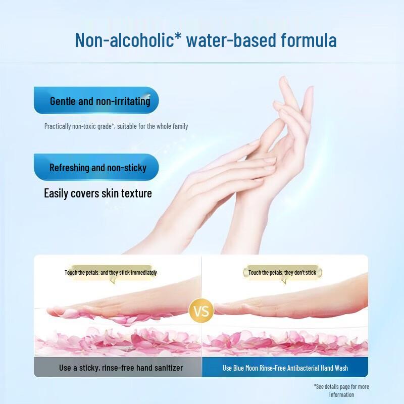 Blue Moon Rosemary Extract No-Rinse Antibacterial Hand Sanitizer