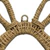 2026 Easter Bunny Woven Wall Basket Rabbit Pocket Decor Handwoven Hanging Basket For Home Farmhouse Indoor Outdoor Fence Porch