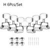 Folk Guitar String Tuning Pegs Semi-Closed/All-Closed Metal Guitar String Button Tuner Machine Heads Guitar Accessories