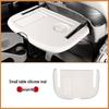 Silicone Anti-Slip Mat for DENZA D9 Middle Row Table, Interior Anti-Scratch Accessory for Foldable Seat.
