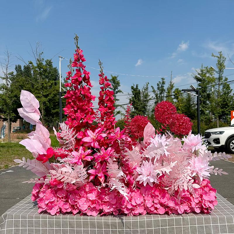 Silk Floral Wedding Aisle & Wall Decoration