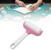 Roller and Tweezers Kit Hand Printmaking Roller for Leather Fabric Paper Wrinkle Bubble Removal