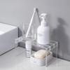 PP Fridge Layered Separator Shelf Space Saving Storage Rack Multifunctional   Kitchen Seasoning