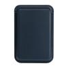 Single Ring Magnetic Card Holder for iPhone 12-16 Series PU Leather Slim Attachment