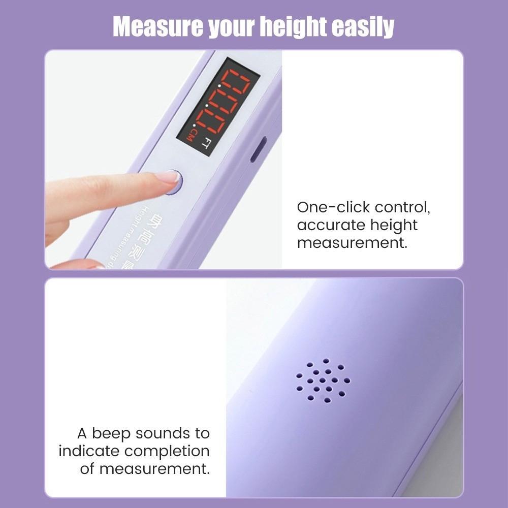 Smart Ultrasound Height Measuring Meter Digital Children Electronic Height Ruler  Household