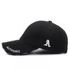 Classic Baseball Hat With Embroidered Letters And Breathable Design For All Seasons