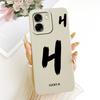 For OPPO A6X A6 A6T Pro 4G 5G 2026 Lucky Initial Letter Phone Case For Oppo A6 A6x A6t Soft Silicone Shockproof Cases Bumpers