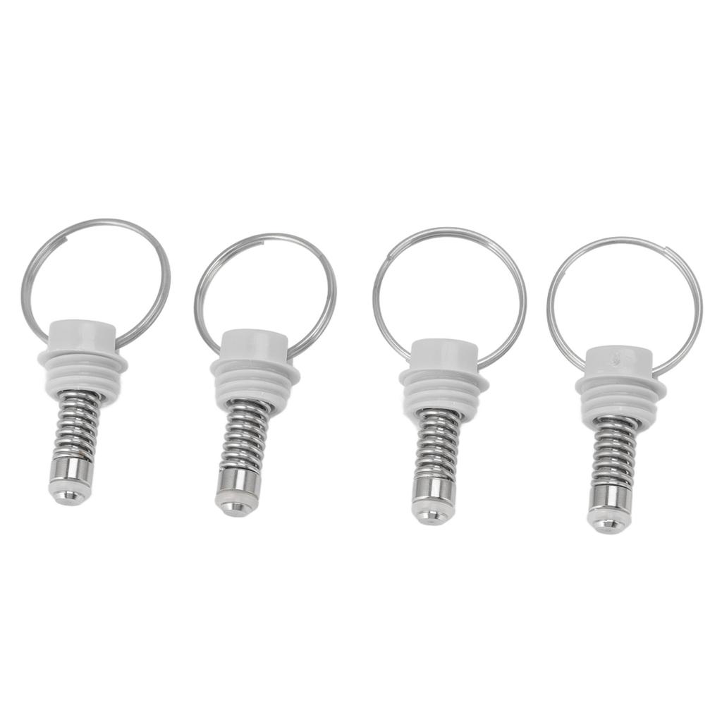 4Pcs Ball Lock Keg Pressure Relief Valve Stainless Steel Keg Lid Pressure Relief Valve Home Beer