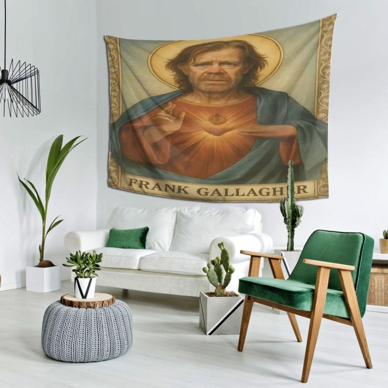 VIKAMA Shameless Frank Funny Iconoclastic Tapestry American TV Meme Decoration Wallpaper Room Decoration Home Decoration