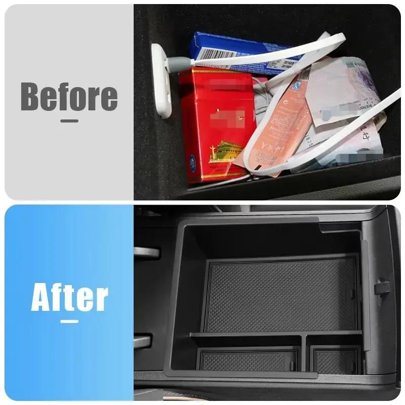 For Chery Omoda 5 Omoda C5 2024 2025 Car Central Armrest Storage Box Organizer Tray Case Car Interior Accessories