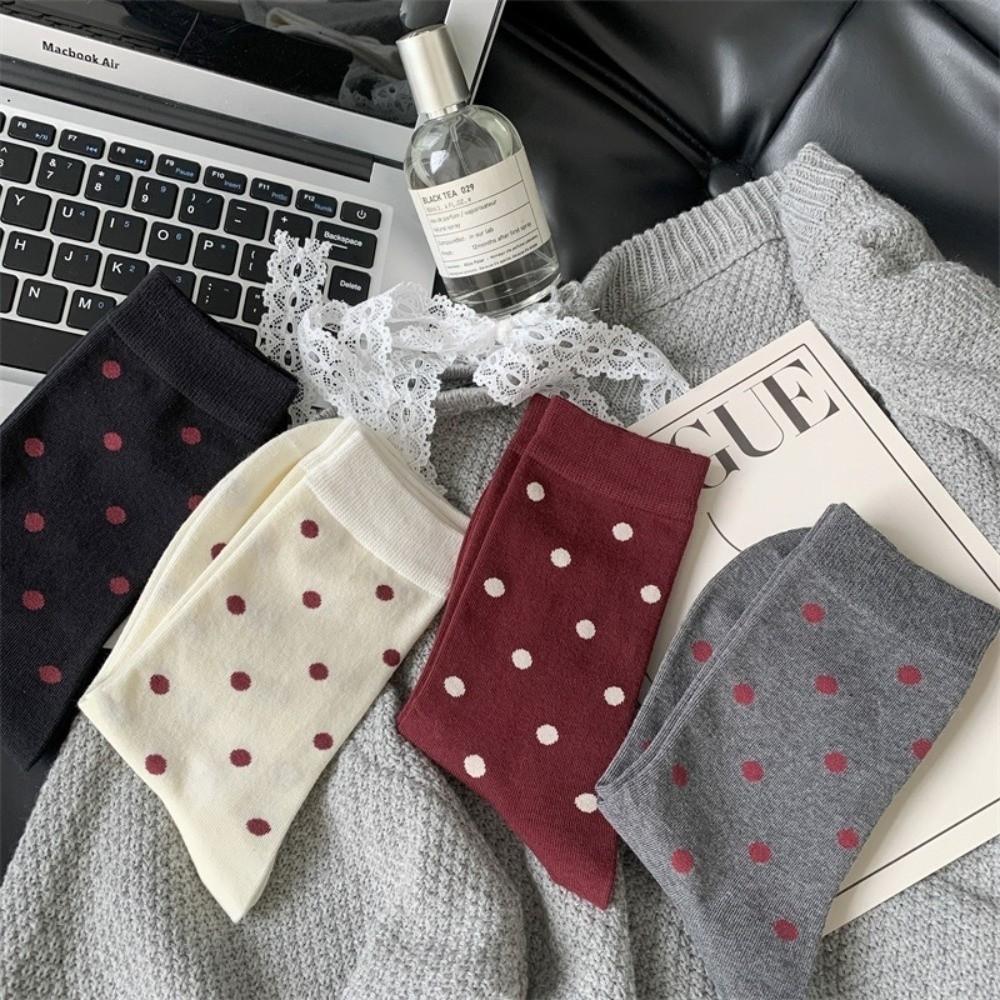 Cotton Women Socks Harajuku Vintage Snow Boot Socks Fashion Long Socks  Autumn Winter