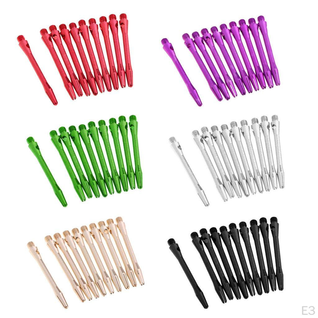 10PCS Ultra Strong Aluminum Alloy Sports Stems Shafts Medium