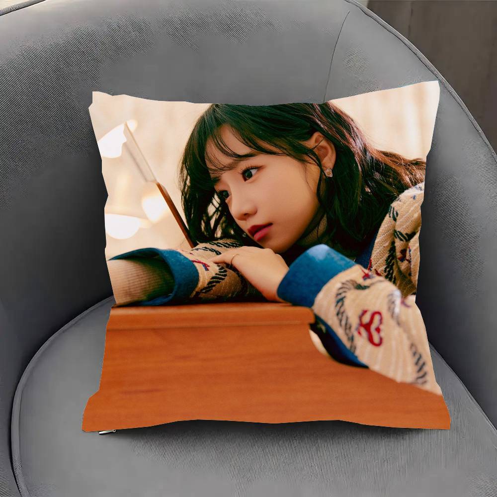 Korean Female Singer JO YURI Pillow Case Sofa Cushion Cover Room Home Decoration