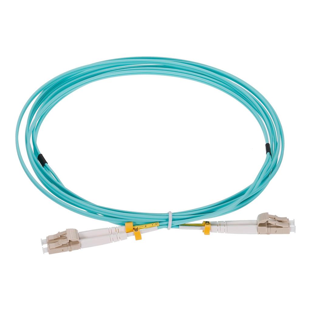 uxcell 3m Green Fiber Patch Multimode Duplex OM3 LSZH Fiber Optic Jumper for Network Transceivers and Instrumentation Cable, LC-LC