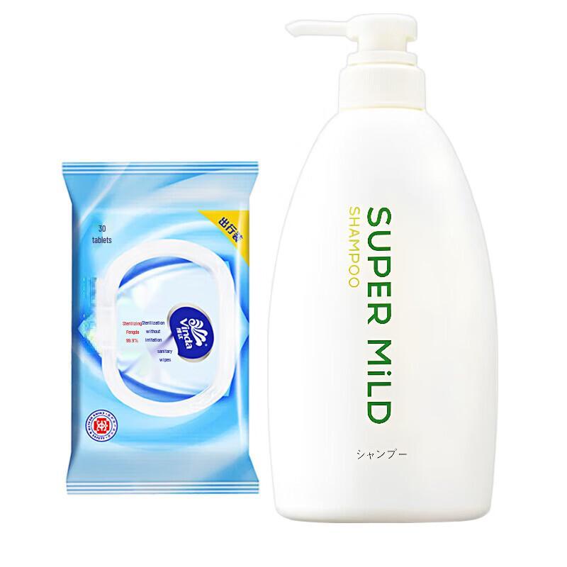 Vinda Daily Cleaning Wipes & Green Field Fragrance Shampoo Bundle