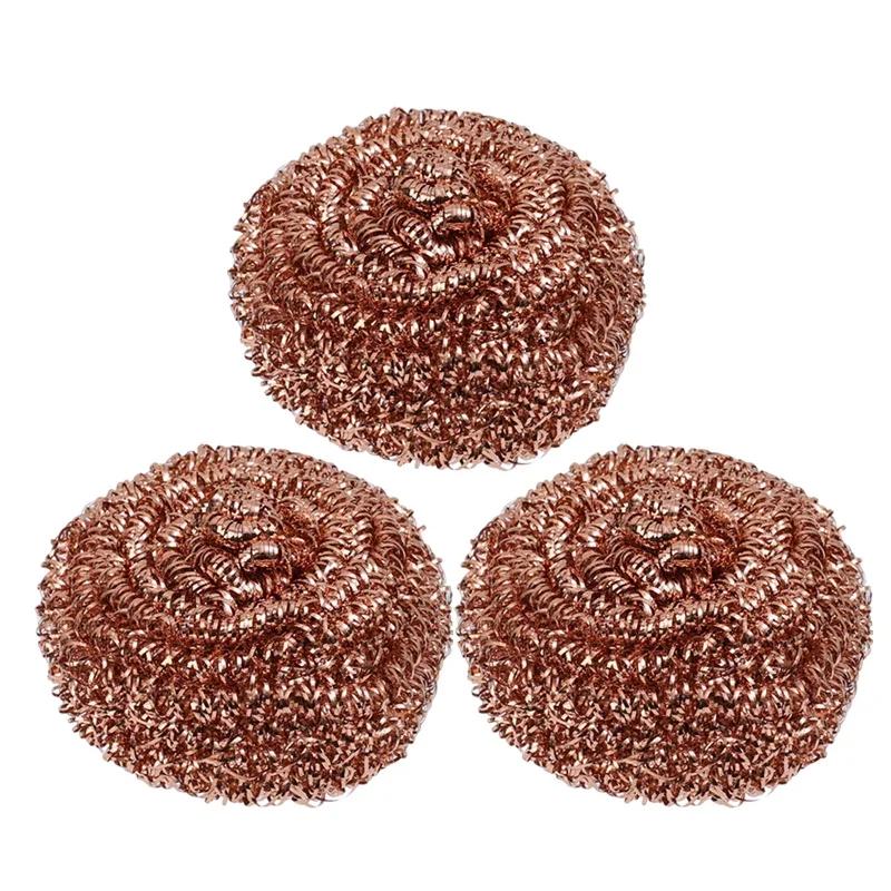 3/1PC Soldering Iron Tip Cleaner Welding Iron Tip Cleaning Copper Wire Clean Ball No Water Needed Soldering Head Tin Remove Tool
