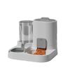 Automatic Pet Feeder Waterer Combo Cats Large Capacity Plastic Food Bowl Drinking Fountain Integrated