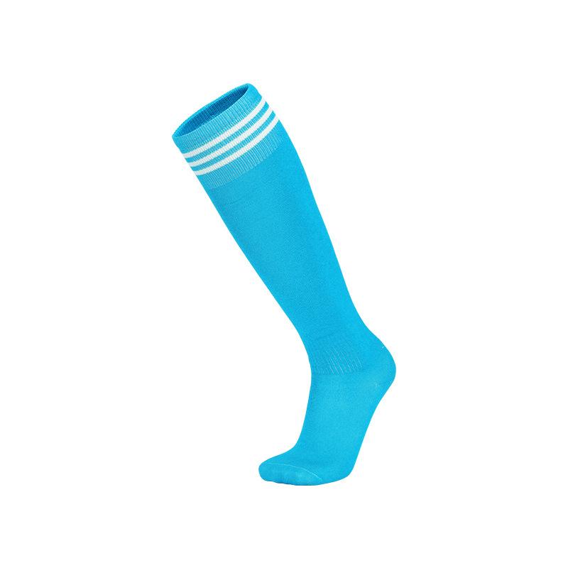 Summer Thin High-Tube Football Socks Men'S Sports Socks Children'S Knee-Length Women'S Stockings Three-Bar