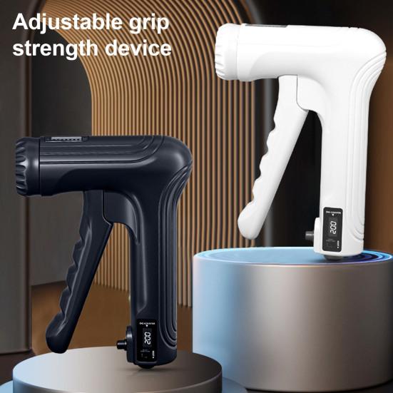 

Тренажер для силы хвата, регулируемый тренажер для рук с подсчетом, эргономичный дизайн, инструмент для наращивания мышечной массы, восстановления после травм белый