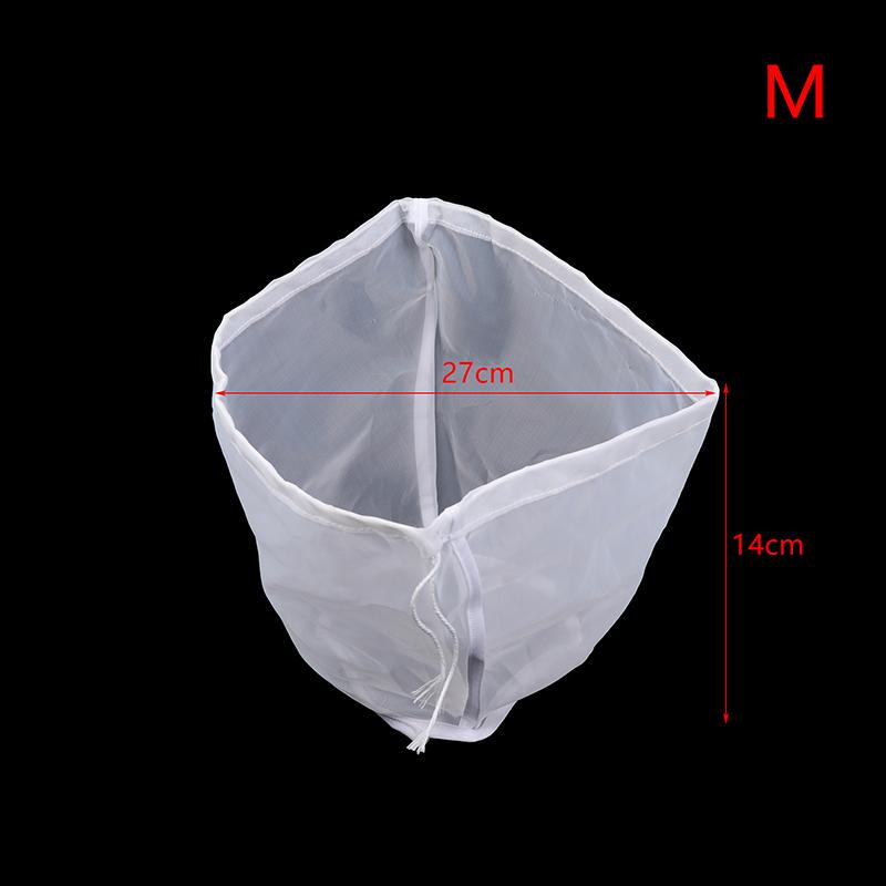 Soybean Filter Net Bag Nylon Liquid Filter Net Milk Coffee Filter Net Bag Reusable Fine Mesh Squeeze Strainer Bag Kitchen Tool