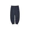 Solid Color Mid Waist Comfortable Loose Fit Cuffed Knit Sports Pants Men Bottoms Dark-Gray L224M024-00W5