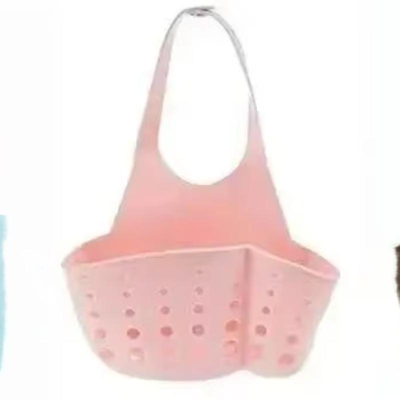 1 Pcs New Household Kitchen Simple Drain Rack Bathroom Sink Adjustable Basket Silicone Soap Sponge Storage Rack Kitchen Tools