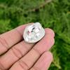 Natural Black Rutilated Quartz Sister New Promise Ring Jewelry Sterling Silver