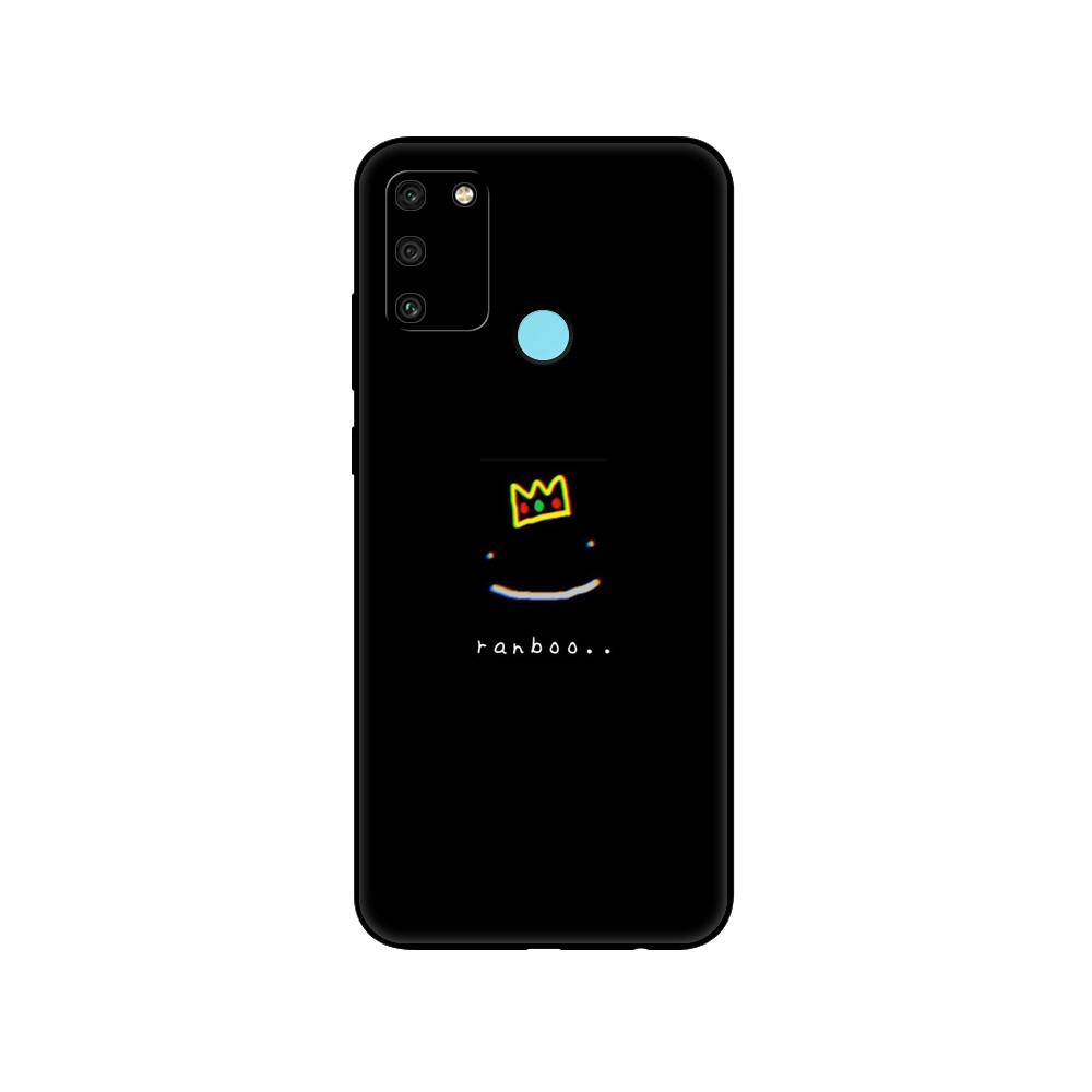 Black tpu Case For Honor 8a Prime 8s 9 10X Lite 9A 9C 9X Premium Pro 9S Case Cover Dream Smp Smile