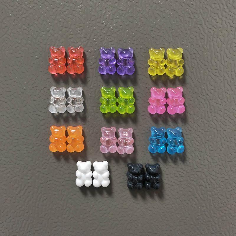 10 Stück Mix Farben Bär Kühlschrankmagnet Po Message Board Aufkleber Home Office Kühlschrank Dekoration Ornamente