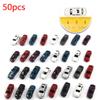 50-pcs Plastic Model Car 25x8x6mm Model Cars 1: 220 Building Train Layout Set Z For DIY Landscapes For Create A Natural Look