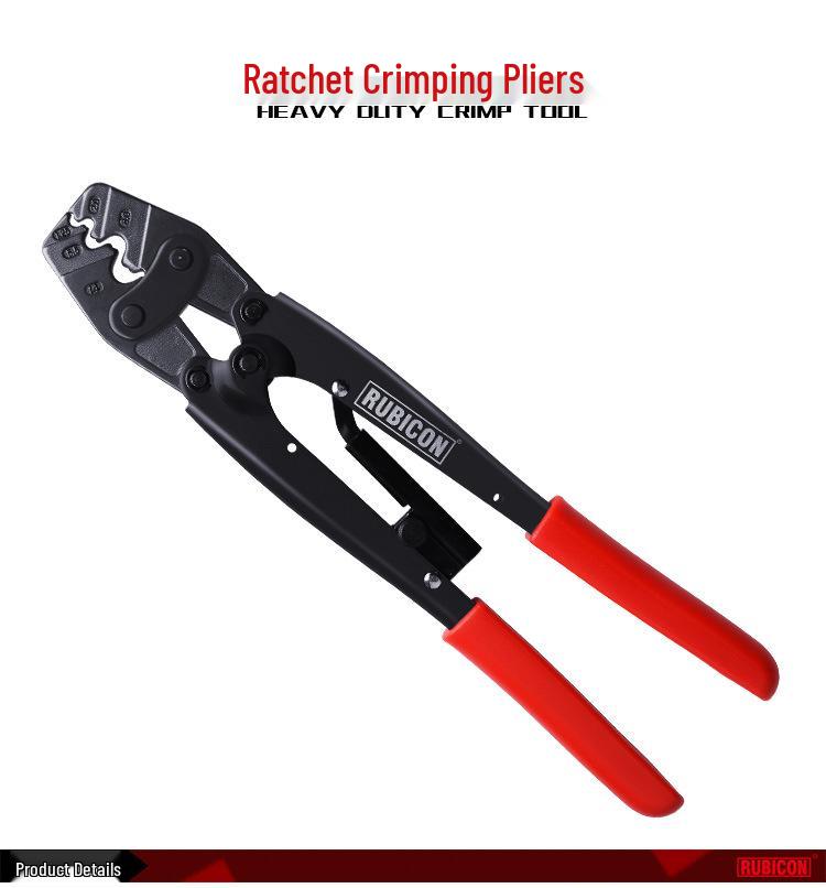 Japan Robin Hood RUBICON Crimping Pliers RLY-1008/2008A - Ratchet Terminal & Bare Terminal Crimper