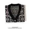 Unisex Retro Woll-V-Ausschnitt Cardigan Pullover - Herbst 2025 Kollektion