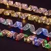 5m LED Ribbon Christmas Tree Ornaments for Home DIY Bows Light String Navidad New Year 2025 Fairy Lights Christmas Decoration
