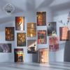 Wen Shu Galaxy Museum Sticker Book: 50 Retro DIY Sheets, 6 Styles