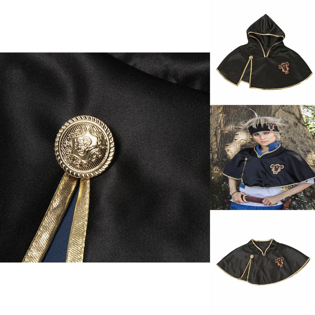 Kostým Black Clover Asta Cosplay s polyesterovou látkou pro Halloween Anime hraní rolí