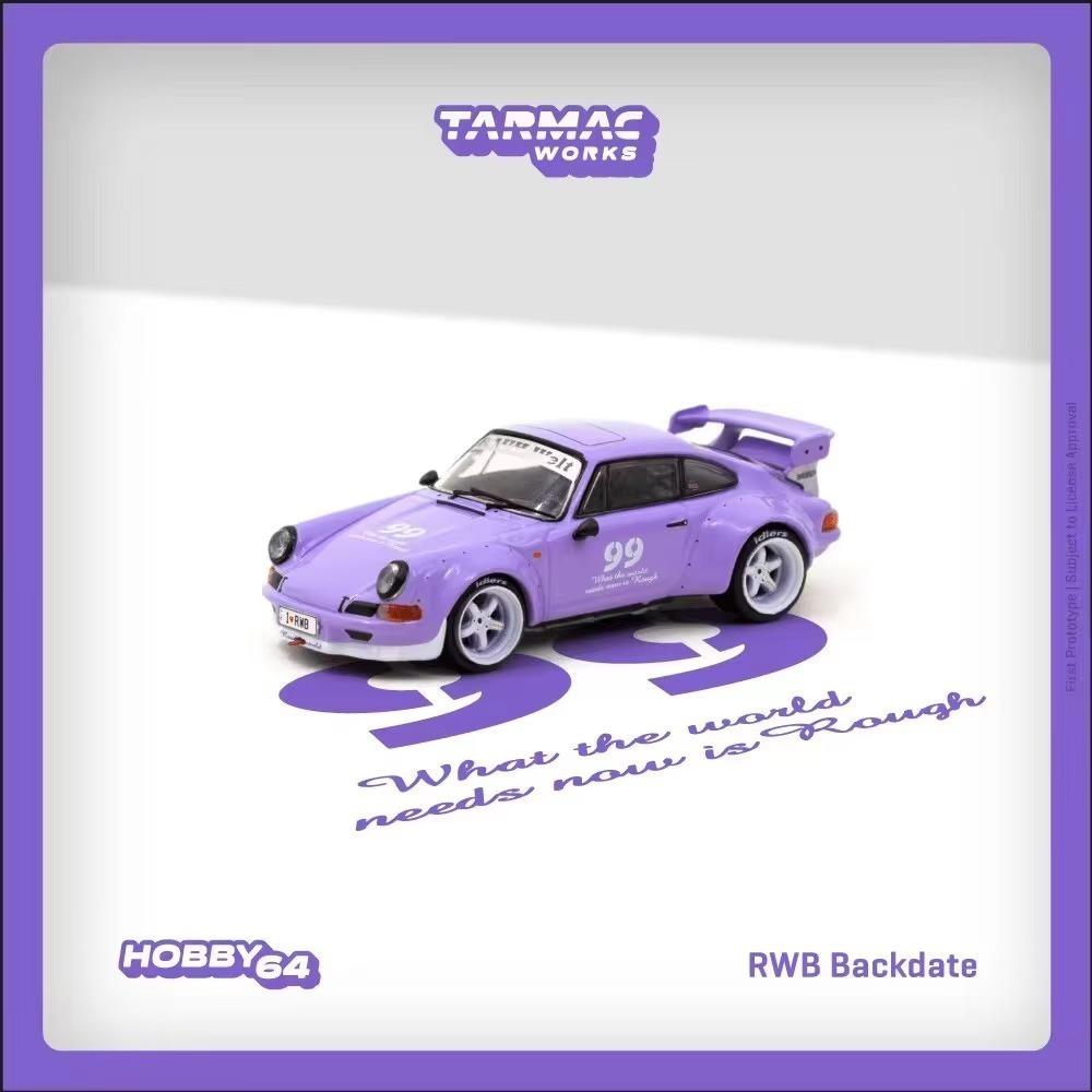 Tw 1:64 Rwb Old New 997 964 993 Remastered Gunther Werks Diecast Diorama Car Model Collection Toys Tarmac Works
