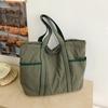 Nylon Tote Bag Large Capacity Women's Shoulder Bag Commuter Shopping Bag Handbag