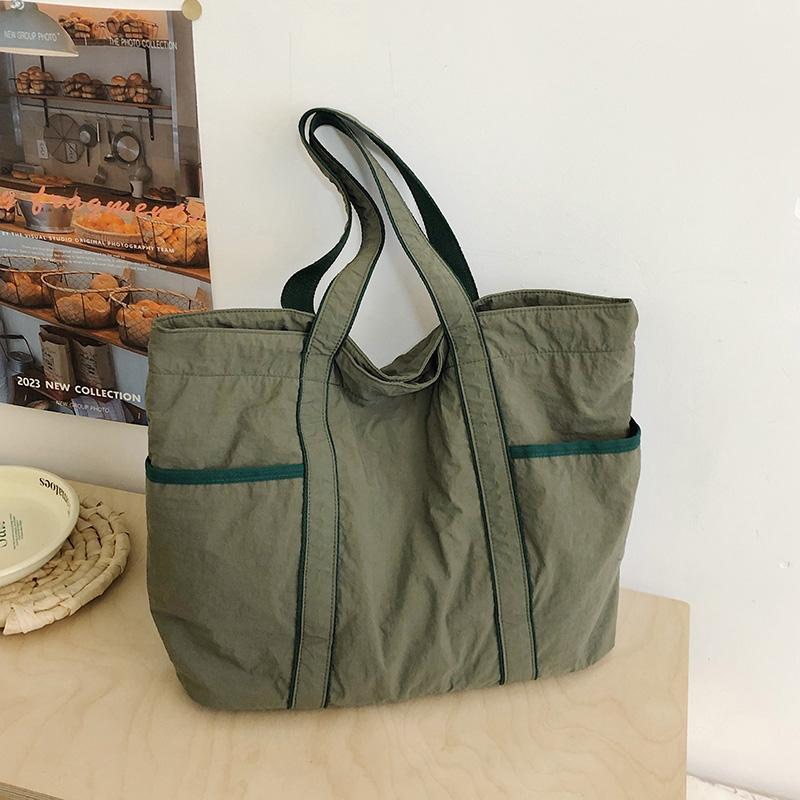 Nylon Tote Bag Large Capacity Women's Shoulder Bag Commuter Shopping Bag Handbag