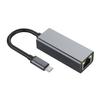 Dual Interface USB-C 3.0 to RJ45 Gigabit Ethernet Adapter for Laptops