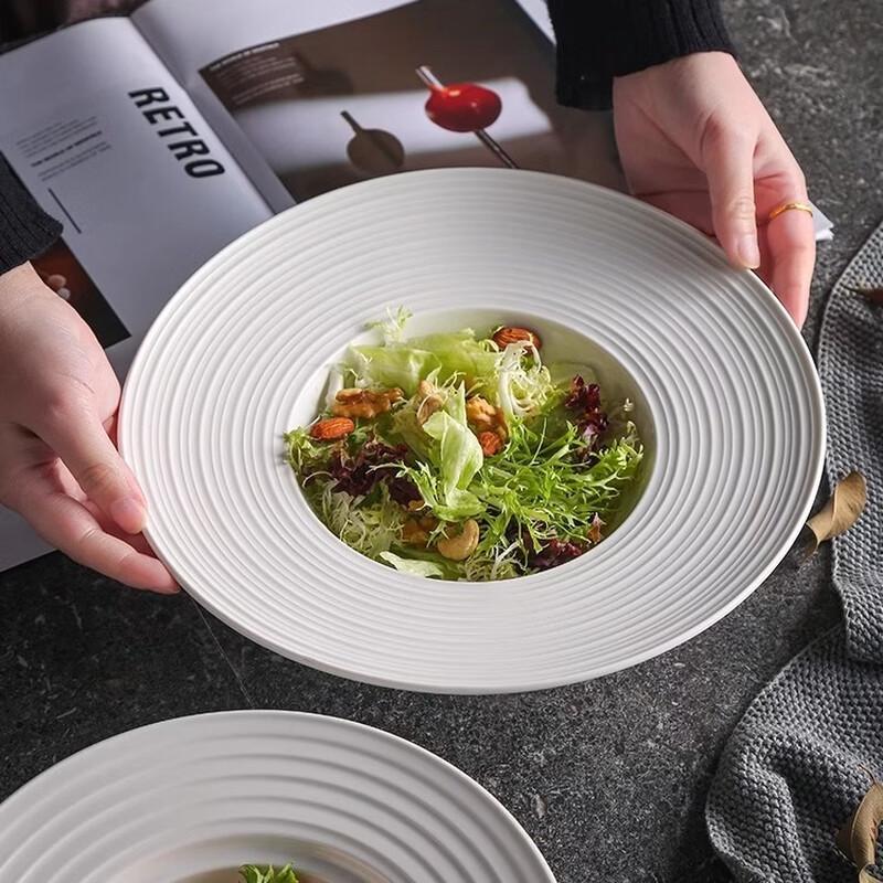 ZhiShi Ceramic Western Pasta Dinner Plate