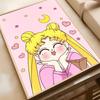 Anime Sailor Moon Diamantmalerei 5D Vollrund/Quadratischer Diamant Mosaik Kunst DIY Kaffeehaus Bar Raum Wanddekoration Einzigartige Geschenke