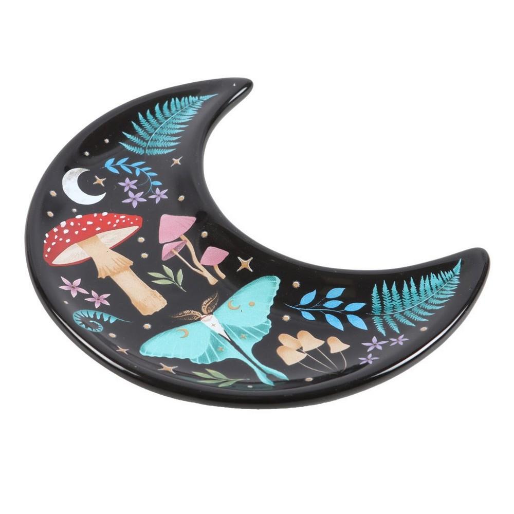 Something Different Dark Forest Crescent Moon Trinket Dish