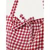 Cute Women's Plaid Tote Bag, Summer Bag, for Picnic