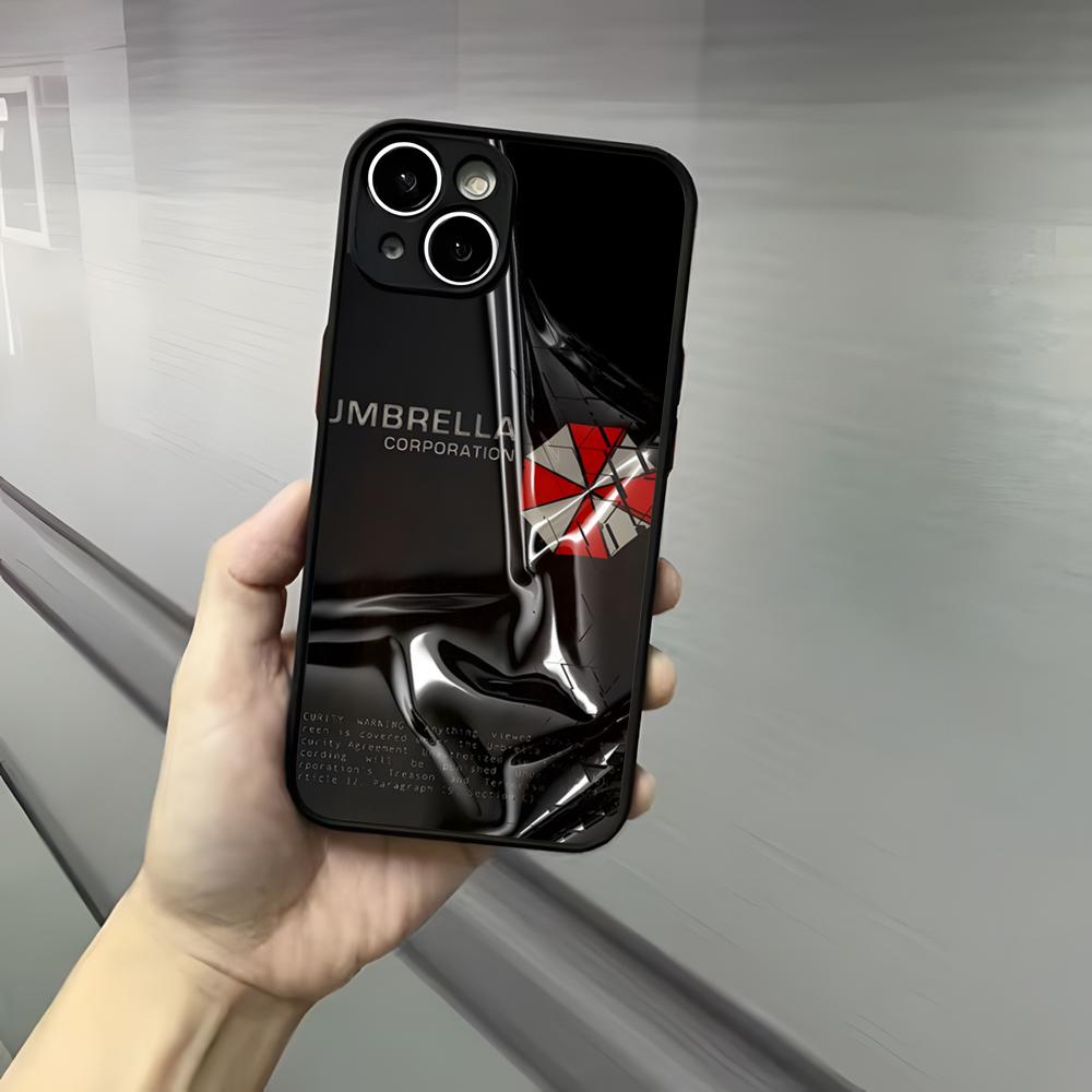 Game R-ResidentS EvilS Phone Case For Iphone 17 16 15 14 13 12 Pro Max Xr Air Plus Skin Feel Black Hard Shell Cover