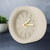 3.94 In Concrete Desk Clock Concrete Nordic Style Clock Brass Pointer Table Clock  Study Room