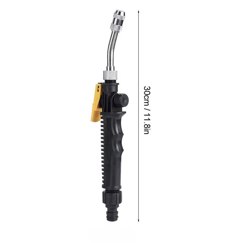 High Pressure Water Gun Car Wash Portable Beauty Wax Water Cleaning Gun Garden Watering Stick Stainless Steel Water Gun